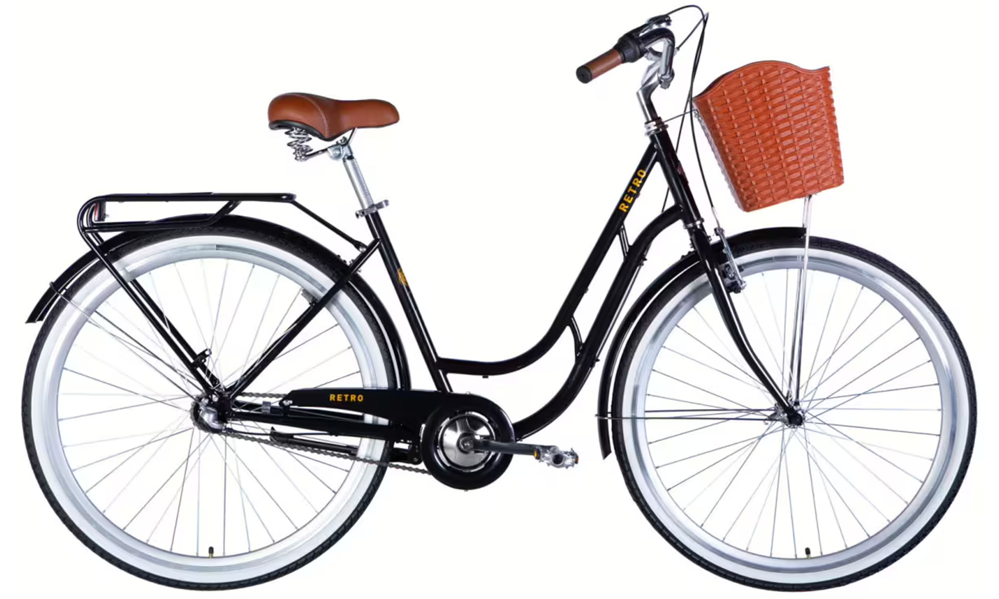 Велосипед Dorozhnik RETRO PH 28", размер L, рама 19", год 2026, черный Велосипед Dorozhnik RETRO PH 28", размер L, рама 19", год 2026, черный